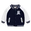 famuka Little Kid Baseball Jacket Warm Cotton Outerwear Toddler Boy Girl Coats (Navy, 18-24 Months) view 1
