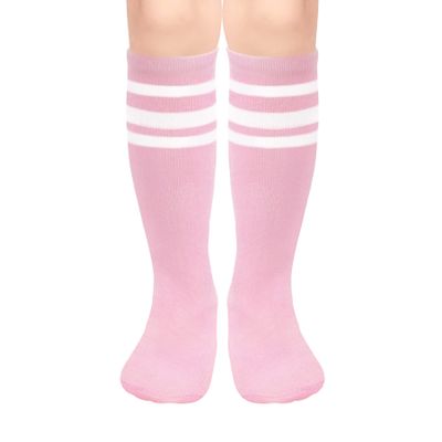 Olreco Toddler Soccer Socks Girls Soccer Socks Youth Soccer socks Kids Toddler Knee High Socks for Baby Girls Baby Tube Socks