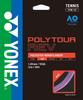 YONEX PTGR130 Tennis String, PolyTour Reb, 130 String, High Rotation Spin, Purple (039) view 1