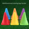 Agility Training Cone Football Training Plastic Cones, 18cm/7" Indoor and Outdoor Marking Barrels, Used for Outdoor Activities, Festivals, and Traffic Safety Practices view 4