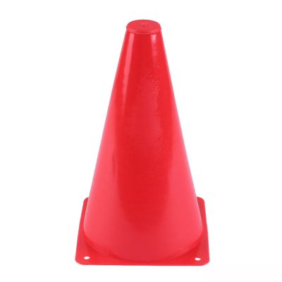Agility Training Cone Plastic Sports Training Cone with Holes, Used for Traffic Marking Agility Cones, 10 Pieces (Size : 10pcs)