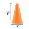 Agility Training Cone Plastic Sports Training Cone with Holes, Used for Traffic Marking Agility Cones, 10 Pieces (Size : 10pcs) view 4