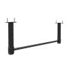 Pull-Up Bar Wall-Mounted Pull-up Bar, Home Gym Fitness Equipment, Adjustable Height Horizontal Bar (Size : 120x42cm) view 1
