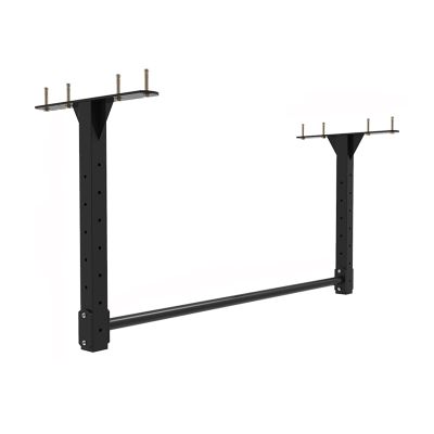 Pull-Up Bar Steel Fitness Pull-up Bar, Wall-Mounted Ceiling Horizontal Bars, Home Gym Fitness Pole (Size : 98x63cm)