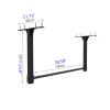 Pull-Up Bar Steel Fitness Pull-up Bar, Wall-Mounted Ceiling Horizontal Bars, Home Gym Fitness Pole (Size : 98x63cm) view 2