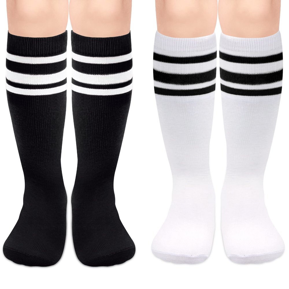 Kids Soccer Socks Girls Soccer Socks Kids Knee High Socks for Baby Girls Toddler Soccer Socks Boys Baby Knee High Socks