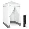 EAGLE PEAK Flex Ultra Compact 4x4 Pop-up Canopy, Sun Shelter, Changing Room, Portable Privacy Canopy Cabana for Pool, Fashion Photoshoots, or Camping, White view 1