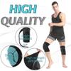 ONTYZZ Knee Pads with Non-Slip Bandage Thickening Anti-Collision EVA Sports Knee Pads for Volleyball Basketball Football Dancing Working Gardening Cleaning Breathable Knee Pads for Men Women Black/L view 3