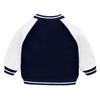famuka Little Kid Baseball Jacket Warm Cotton Outerwear Toddler Boy Girl Coats (Navy, 2-3T) view 2