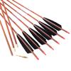 24pc ID 6.2mm .244" Custom Length 22-32 Inch Carbon Arrows Spine 400 450 500 600 700 Target Practice & Hunting Arrow Rotatable Nock for Recurve Bow Compound Bow Adult Youth Shooting view 1