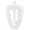 ACSUSS Sexy Womens Flower Lace C String Thongs Transparent Invisible Floral Lingerie Underwear 2# White One Size view 2
