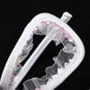 ACSUSS Sexy Womens Flower Lace C String Thongs Transparent Invisible Floral Lingerie Underwear 2# White One Size view 4