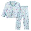 Topgal Teen Girls Satin Silky Button Up Pajama Cute Cupcake Long Sleeve PJS Set Size 12 view 1