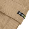 Aislor Kids Boys Sports Cargo Trousers Jogging Street Hip Hop Dance Pants Elastic Waist Bottoms with Pockets Khaki A01 12 Years view 2