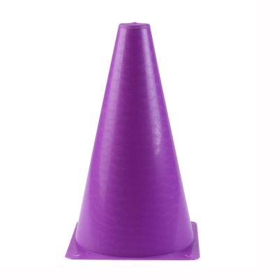 Agility Training Cone 23cm/9" Football Training Sports Cone, Soft Plastic Traffic Cone, Used for Basketball and Roller Skating Training (Size : 10pcs)