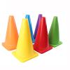 Agility Training Cone 23cm/9" Football Training Sports Cone, Soft Plastic Traffic Cone, Used for Basketball and Roller Skating Training (Size : 10pcs) view 2