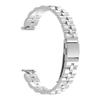 AISPORTS Compatible with Fitbit Luxe Band Stainless Steel for Women Men, Solid Adjustable Stainless Steel Sport Wristband Metal Buckle Bracelet Replacement Band for Fitbit Luxe Activity Tracker