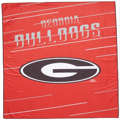 Northwest NCAA Georgia Bulldogs Beach Towel & Mesh Bag Set, 32" x 64", Splitter
