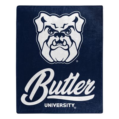 Northwest NCAA Butler Bulldogs Unisex-Adult Raschel Throw Blanket, 50" x 60", Signature