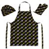 Northwest NFL Green Bay Packers 3-Piece Apron, Oven Mitt and Chef Hat Set, One Size, Team Colors view 1
