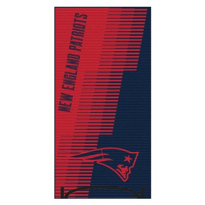 Northwest NFL New England Patriots Beach Mat, 35" x 70", Progression