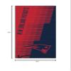 Northwest NFL New England Patriots Beach Mat, 35" x 70", Progression view 2