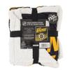 Northwest NHL Boston Bruins Unisex-Adult Mink Sherpa Throw Blanket, 50" x 60", New School view 4