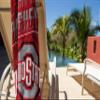 Northwest NCAA Ohio State Buckeyes Unisex-Adult Beach Towel & Mesh Bag Set, 32" x 64", Splitter view 3