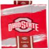 Northwest NCAA Ohio State Buckeyes Unisex-Adult Comfort Towel with Foam Pillow, 32" x 64", Cycle view 1