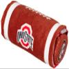 Northwest NCAA Ohio State Buckeyes Unisex-Adult Comfort Towel with Foam Pillow, 32" x 64", Cycle view 3