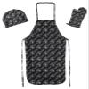 Northwest NFL Las Vegas Raiders 3-Piece Apron, Oven Mitt and Chef Hat Set, One Size, Team Colors view 1