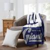 Northwest NFL New York Giants Unisex-Adult Raschel Throw Blanket, 50" x 60", Signature view 2