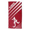 Northwest NCAA Alabama Crimson Tide Unisex-Adult Jacquard Beach Towel, 36" x 72", Upward view 1