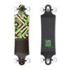 MINORITY Downhill Maple Longboard | 40-inch Drop Trough Deck | Made for Cruising Urban Commuting Ride (Tropical) view 1