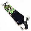 MINORITY Downhill Maple Longboard | 40-inch Drop Trough Deck | Made for Cruising Urban Commuting Ride (Tropical) view 2