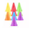Agility Training Cone 10 Pieces of Football Training Sports Cones, 18cm/7" Children Outdoor Indoor Obstacle Agility Cone (Size : 10pcs) view 1