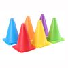 Agility Training Cone 10 Pieces of Football Training Sports Cones, 18cm/7" Children Outdoor Indoor Obstacle Agility Cone (Size : 10pcs) view 3
