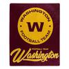 Northwest NFL Washington Football Team Unisex-Adult Raschel Throw Blanket, 50" x 60", Signature view 1