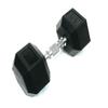Rainforest Basics Rubber Encased Hex Dumbbell Hand Weight (35-Pound, Single) view 1