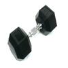 Rainforest Basics Rubber Encased Hex Dumbbell Hand Weight (35-Pound, Single) view 2