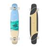 VOLADOR 46inch Dancing Longboard RhythmFlow Pro | Maple Deck with Zoned Grip Tape | for Beginners, Freestyle Dancers, and Commuting (Ocean) view 1