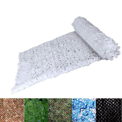 BcofoA Camouflage nets, Camouflage Shade nets, Outdoor Activities, Garden Decoration, Military Competitive Games, Camping, can be Customized. (Color : White)