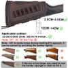 1 Set of Gun Buttstock Cheek Rest Pad with Sling (Coffee) view 2