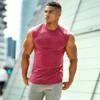 Amussiar Men's Lightweight Athletic Sleeveless Shirt Quick Dry Weightlifting Workout Running Gym Muscle Shirt (Black/Red/Grey X-Large) view 2