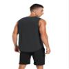 Amussiar Men's Lightweight Athletic Sleeveless Shirt Quick Dry Weightlifting Workout Running Gym Muscle Shirt (Black/Red/Grey X-Large) view 4