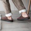YESMOLA House Slippers for Men Memory Foam Indoor Slippers With Fuzzy Lining Bedroom Slip on Shoes Size 13-14 Coffee view 2