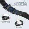 FAIRWIN Men's Ratchet Belt - Tactical Nylon Web Work Belt with Automatic Buckle, Adjustable for Jeans, Pants, Golf, and Everyday Use view 2