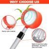 ToVii Golf Ball Retriever - Telescopic 15ft Aluminum Alloy Pole and Firm Nylon Cup Grabber view 4