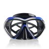 Adult Scuba Diving Mask, Anti-Fog Snorkel Goggles Tempered Glass Swim Mask Goggles with Nose Cover Professional Snorkeling Gear for Diving Snorkeling (Blue) view 4