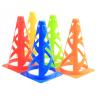 Agility Training Cone Pack of 10 Colored Plastic Sports Cones, Children's Football, Basketball Training, Kindergarten Parent-Child Activity Cone view 1